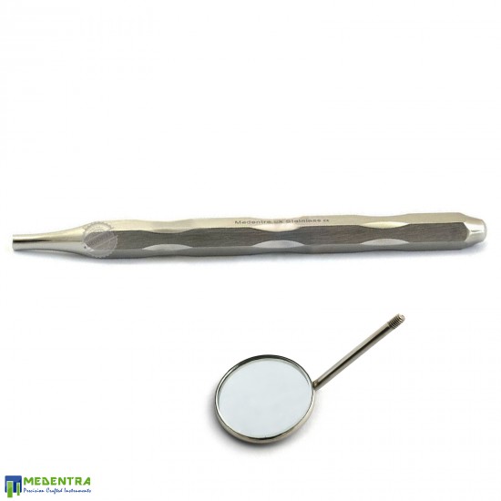Dental Unique Mouth Mirror Handle With Mirror#5 Dental Unique Mouth Mirror Handle With Mirror#5