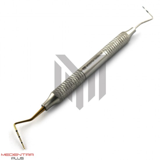 Dental Color Coded Probe UNC15 CP12 Gold Tip 