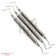Set Of 3 Periodontal Color Coded Probe Hollow Handle