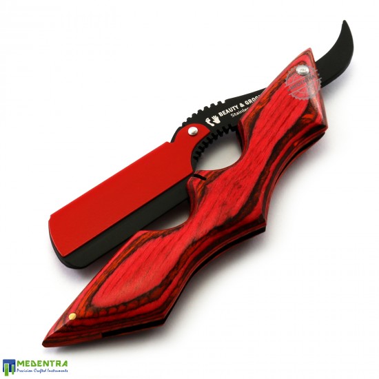 Barber Straight Shaving Razor (Batman Style)