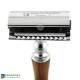 Double Edge Shaving Razor (Wooden Handle)