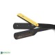 Black Cut-Out Shaving Razor (Gold Latch)