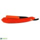 Orange Barber Hair Shaving Razor (Wooden Handle) Orange Barber Hair Shaving Razor (Wooden Handle)