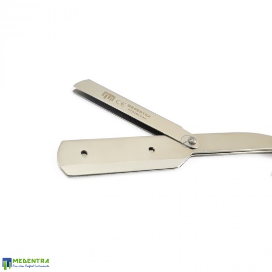 Red Shiny Barber Hair Shaving Razor Red Shiny Barber Hair Shaving Razor