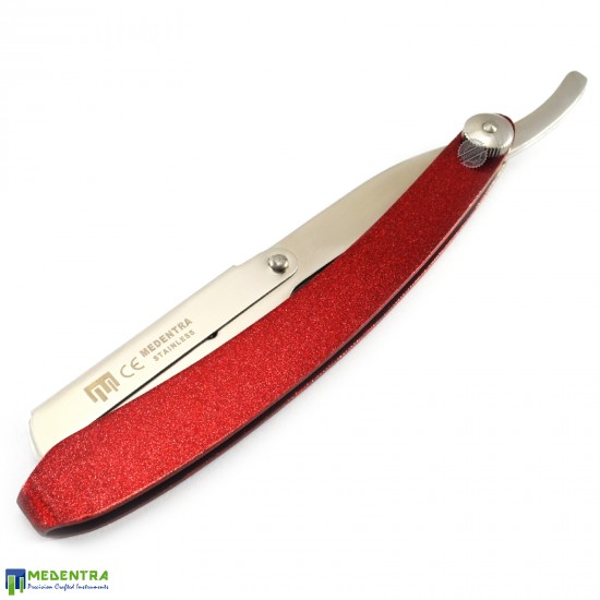 Red Shiny Barber Hair Shaving Razor Red Shiny Barber Hair Shaving Razor