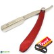 Red Shiny Barber Hair Shaving Razor Red Shiny Barber Hair Shaving Razor