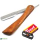 Wooden Barber Shaving Razor (L-Shape Handle) Wooden Barber Shaving Razor (L-Shape Handle)
