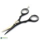 Black Barber Hairdressing Scissors 4.5" 