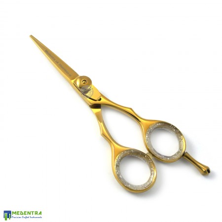 Gold Barber Hairdressing Scissors 4.5" Gold Barber Hairdressing Scissors 4.5"