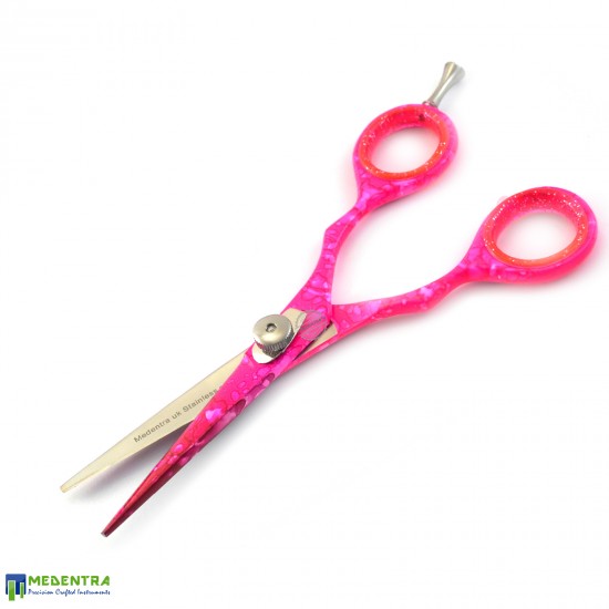 Pink Barber Hairdressing Scissors 5.5" Pink Barber Hairdressing Scissors 5.5"