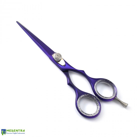 Purple Barber Hairdressing Scissors 5.5" Purple Barber Hairdressing Scissors 5.5"