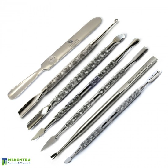 7Pcs Manicure Cuticle Pushers Set 