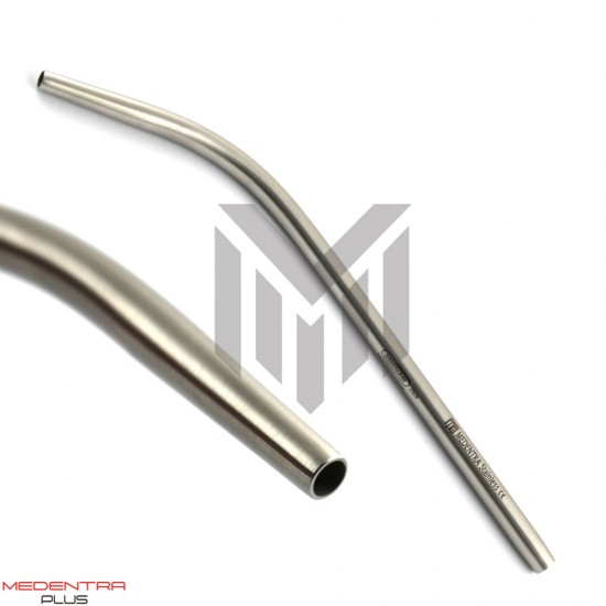 Dental Blow Pipe Suction Cannula 18cm Tip 4mm