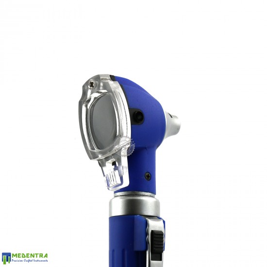 Mini Fiber Optic Otoscope (Blue)