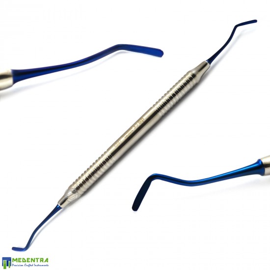 Dental Composite Instruments Titanium Coated Set Of 4