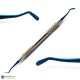 Dental Composite Filling Instruments Titanium Blue Set Of 7 