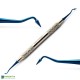 Dental Composite Filling Instruments Titanium Blue Set Of 7 