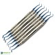 Dental Composite Filling Instruments Titanium Blue Set Of 7 