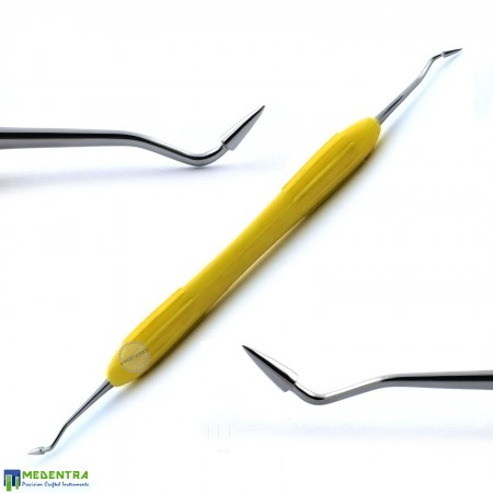 4Pcs Dental Composite Tools Silicone Coated 