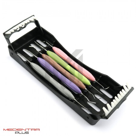 Set Of 4 LM Arte Composite Instruments Silicone Handle  With Cassette 