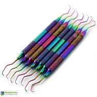 Dental Gracey Curettes Titanium Coated 