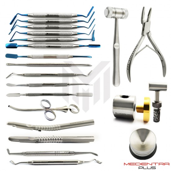 Dental Implant Bone Grafting Preparation Kit 20Pcs