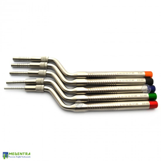 Dental Implant Osteotome Curved Dental Implant Osteotome Curved