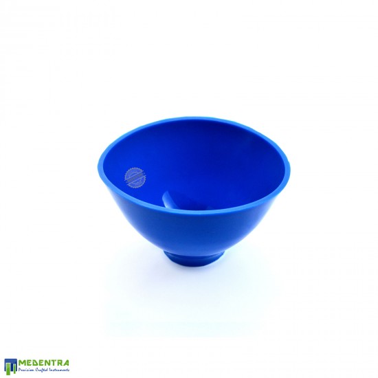 Dental Rubber Mixing Bowl Plastic Spatula
