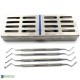 Dental Lucas Bone Curettes With Cassette 
