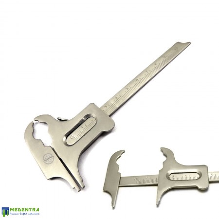 Dental Orthodontic Boley Gauge