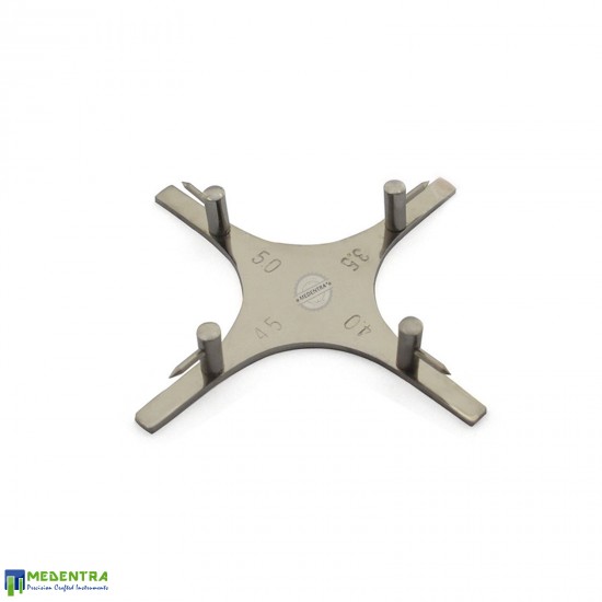 Dental Orthodontic Star Gauge