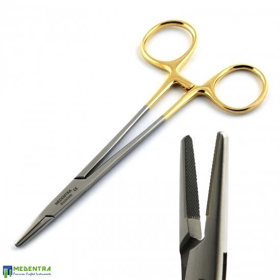 Dental Crile Wood Needle Holder TC