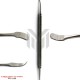 Dental Band Pusher Round Serrated Curved 