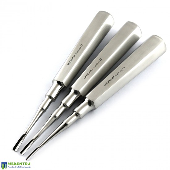 3Pcs Dental Coupland Root Elevators 