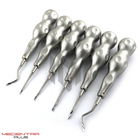 Dental Twist Root Elevators Set Of 6