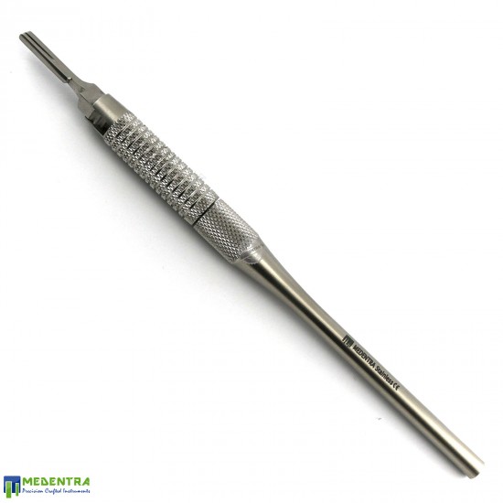 Dental Scalpel Handle No.3 Rotatable 