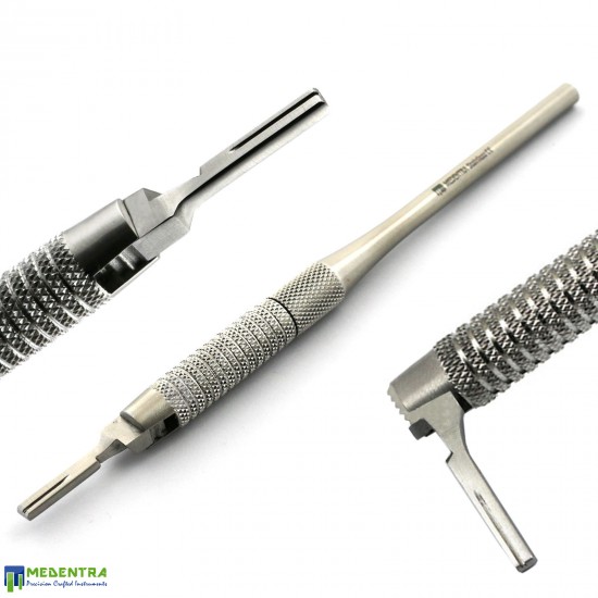 Dental Scalpel Handle No.3 Rotatable 