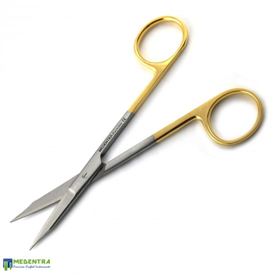 Surgical Goldman-Fox Scissors Straight TC