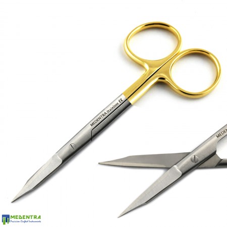 Surgical Goldman-Fox Scissors Straight TC