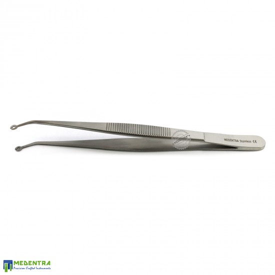 Dental Surgical Corn Suture Tweezers Curved Dental Surgical Corn Suture Tweezers Curved